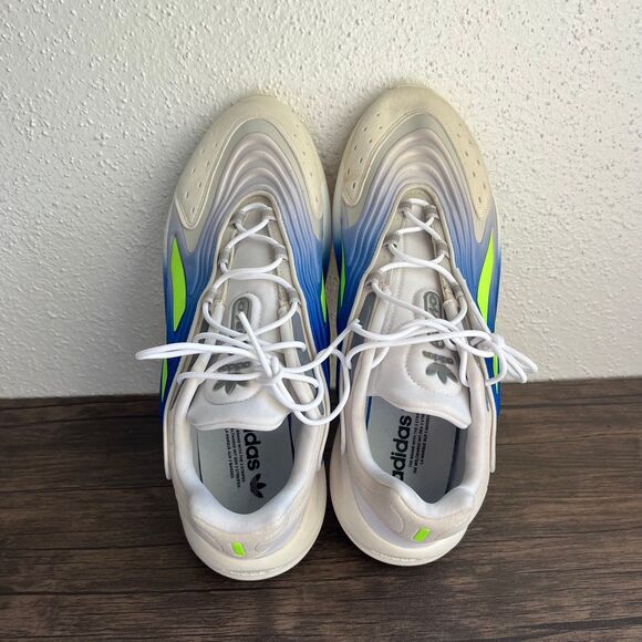 Adidas Ozelia Lifestyle Sneakers Cloud White Signal‎ Green H04248 Men’s Size 13 main image 6